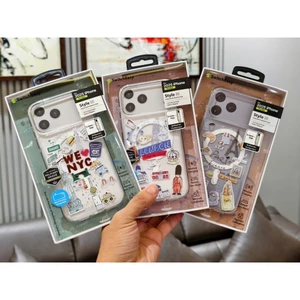 Ốp Lưng Switcheasy Style M iPhone 17ProMax -Trong Suốt Họa Tiết 3D, Chống Sốc Chuẩn Quân Đội 3M, Có MagSafe