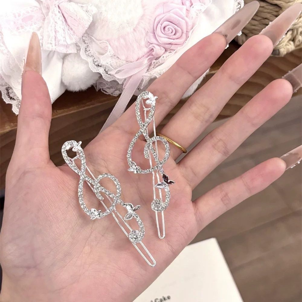 Nữ Kẹp Tóc Hình Kim Cương Giả Phù Hợp Làm Phụ Kiện Mũ Thời Trang