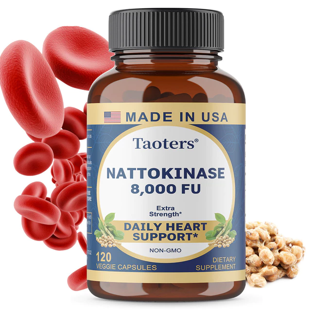 Thực Phẩm Bổ Sung Nattokinase 8000 FU - Hỗ Trợ Sức Khỏe Tim Mạch Và Gan