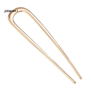 Kẹp Tóc Hình Chữ U Hợp Kim Bạc Vàng Thanhtags, Chống Trơn Trượt, Phù Hợp Với Updo Bun