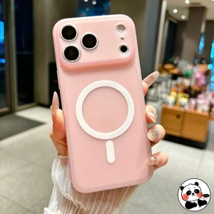 Ốp Điện Thoại Từ Tính Trong Suốt Cho Realme 16 15 15X 15T 12 Pro Plus 11 11X 9i 7i Global 6i 5 5s 5i 5G 4G Vỏ Sạc Không Dây Dễ Thương Đơn Giản Matte CandyColor Vỏ Mềm