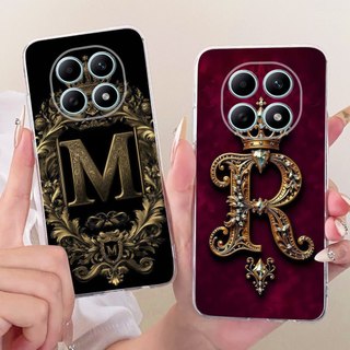 Dành Cho Xiaomi Redmi Note 15 5G Note15 Pro 4G Vương Miện Thời Trang Ban Đầu Chữ Cặp Đôi Vỏ Điện Thoại Silicon Mềm TPU