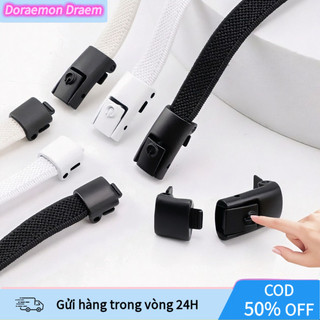 【COD】Dây giày co giãn không buộc khóa nam châm hút tự động, dễ dàng đóng mở, lý tưởng cho người lớn tuổi và trẻ nhỏ.