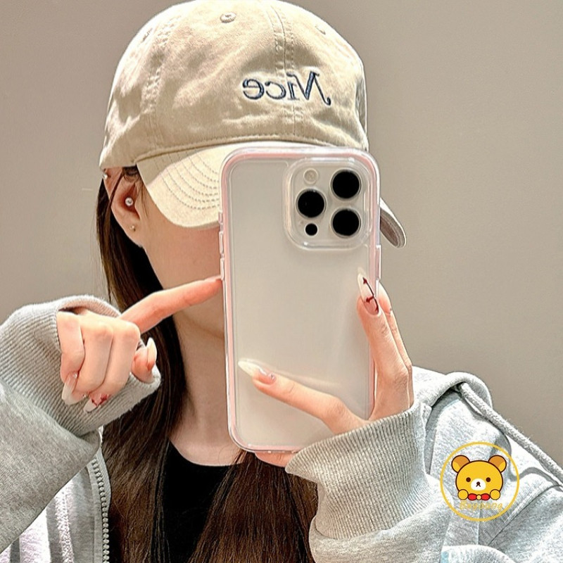 Vỏ viền màu trơn cho Xiaomi 15 15S 14 13T 13 12 12S 12X Mi 11X 11i Civi 5 4 Pro 3 5G 4G Vỏ điện thoại dễ thương Màu kẹo Đơn giản Mềm chống sốc Vỏ mặt sau trong suốt