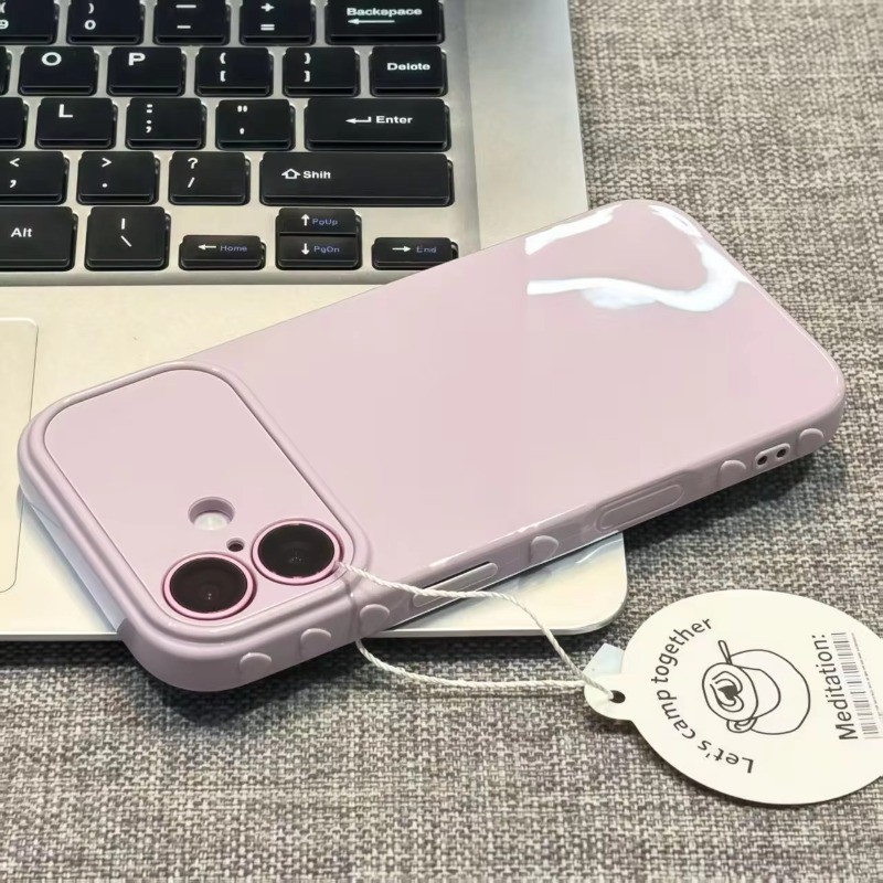 Ốp điện thoại silicon TPU mềm hình trái tim tình yêu 3D dễ thương cho iPhone 17 16 15 14 13 12 11 Pro Max Plus Vỏ chống sốc