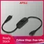apill Dilwe Micro USB Cáp nối dài từ nữ sang nam có công tắc nguồn cho