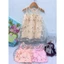 Váy Bé Gái Voan Thêu Hoa 3D Màu Hồng Đào8-18kg, Đầm Công Chúa Cho Bé 1–5 Tuổi Đi Chơi, Dự Tiệc