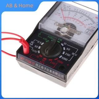 ABQ DC / AC 1000V Vôn kế 250mA Ampe kế 1K Đồng hồ đo điện trở Analog Đồng hồ vạn năng VN