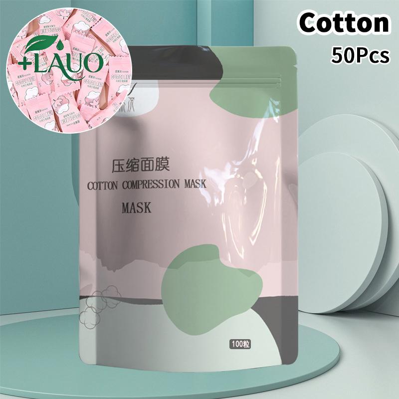 Springevenstar Candy Mặt nạ nén dùng một lần 20 / 50 / 100 Chiếc Mặt nạ Khăn mặt Khăn giấy bọc tiền xu Giấy chăm sóc da Lụa / Cotton Springevenstar