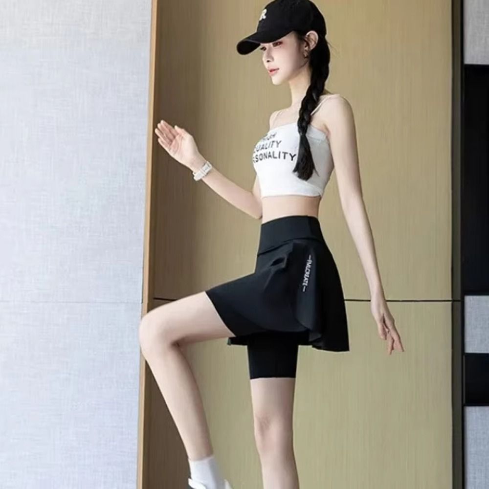 Đầm thể thao nữ LACYESUK, chất liệu co giãn phù hợp cho vận động, phù hợp để chơi tennis và chạy bộ buổi sáng