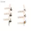 Toyuvn ACRYLIC CỔ ĐIỂN GUITAR ĐIỀU CHỈNH PEGS ĐẦU MÁY BẠC CHO DÂY đàn guitar cổ điển