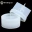 Ge Silicone Trang Sức Hạt Hộp Bảo Quản Khuôn Nhựa Làm Khuôn Đúc Thủ Công n