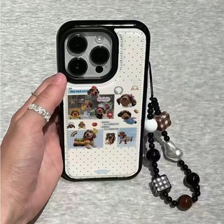 Hạnh Phúc Burger Quần Áo Dachshund Trường Hợp Cho iPhone 17 16 15 14 13 12 11 Pro Max X XR XS Max 8 Plus SE2020
