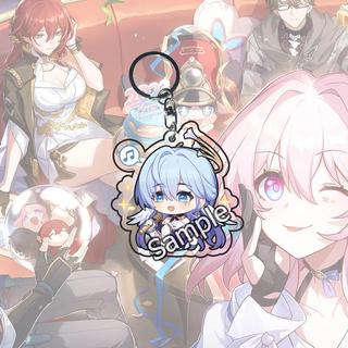Gantungan Kunci Honkai Star Rail all 9 - Key Chain - Robin 01