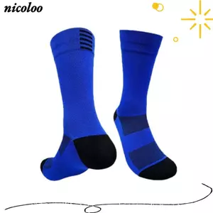 Tất đi xe đạp NICOLOO, Tất xe đạp leo núi chống ẩm thoáng khí, Vớ chạy bộ giữa bắp chân chuyên nghiệp khô nhanh cho đua đường trường