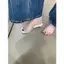 TT Phong Cách Hàn Quốc Đầu Vuông Flip-Flops Nữ Mùa Hè 2026 Phong Cách Mới Chấm Bi Da Báo In Gót Dày Dép Trong Suốt Dép