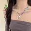 Mặt Dây Chuyền Hoa Đính Cườm Nhiều Màu Cho Bé Gái Và Phụ Nữ, Phong Cách Bohemian, Món Quà Đặc Biệt