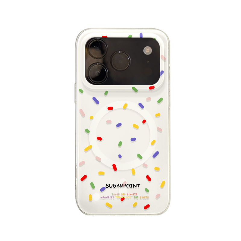Ốp điện thoại IPhone 17 Pro max Vỏ bảo vệ Giá đỡ từ tính 17pro Miếng dán mặt sau 16 Promax Phim hoạt hình 15 PM Vỏ bảo vệ toàn diện chống sốc
