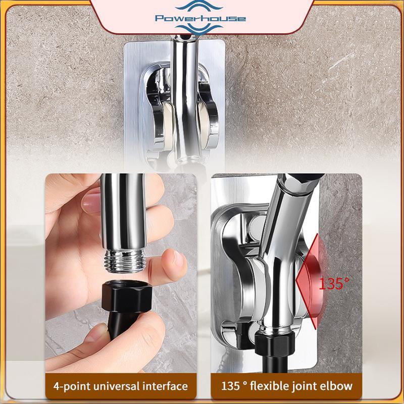 Bộ điều chỉnh góc vòi hoa sen điện, đầu nối khuỷu tay 135°, kết nối mở rộng, dùng cho vòi cầm tay