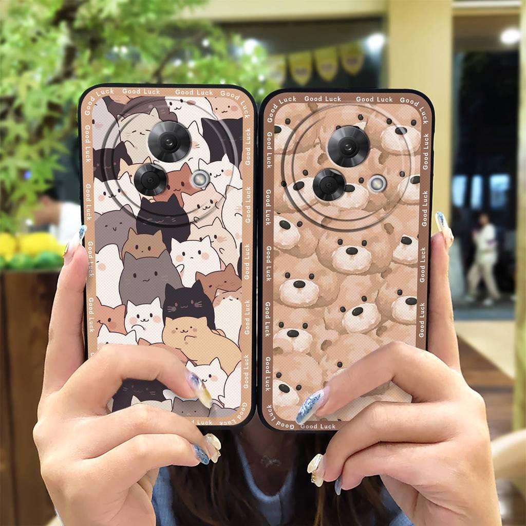 Vỏ TPU bảo vệ điện thoại Meizu Lucky08, silicon bền, hoạt hình, thiết kế thời trang, dễ thương