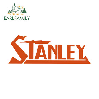 EARLFAMILY Stanley Logo Xe Ô Tô Cá Tính Mũ Bảo Hiểm Xe Máy Cản Chống Thấm Nước Vinyl Decal Thời Trang Chống Trầy Xước Bảo Vệ Cửa Xe Ô Tô