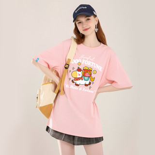 HIIXIIVI [2026 CNY Tết Nguyên Đán] Áo thun ngắn tay Oversize Unisex Áo thun cỡ lớn dành cho nữ Tees Ngựa OOTDS độc đáo