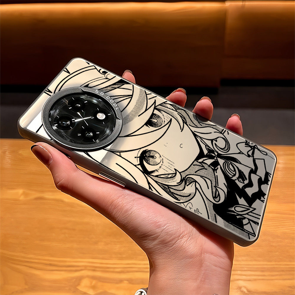 Dành Cho OnePlus 15 13 13T 13R Ace 6 Ace 5 Pro Nord 5 Ace 3 / 2V Genshin Impact‌ Ốp điện thoại cứng Hu Tao Matte 1 + 12 / 11 / 10 Vỏ chống sốc 1 +