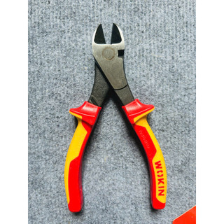 Bộ 3 kìm đa năng cao cấp cách điện WOKIN kìm cắt 8inch kềm răng điện 8 kìm mũi nhọn 7inch