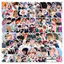 60 Chiếc BTS Hoạt Hình Graffiti Miếng Dán Trang Trí Quà Tặng Sinh Nhật gift