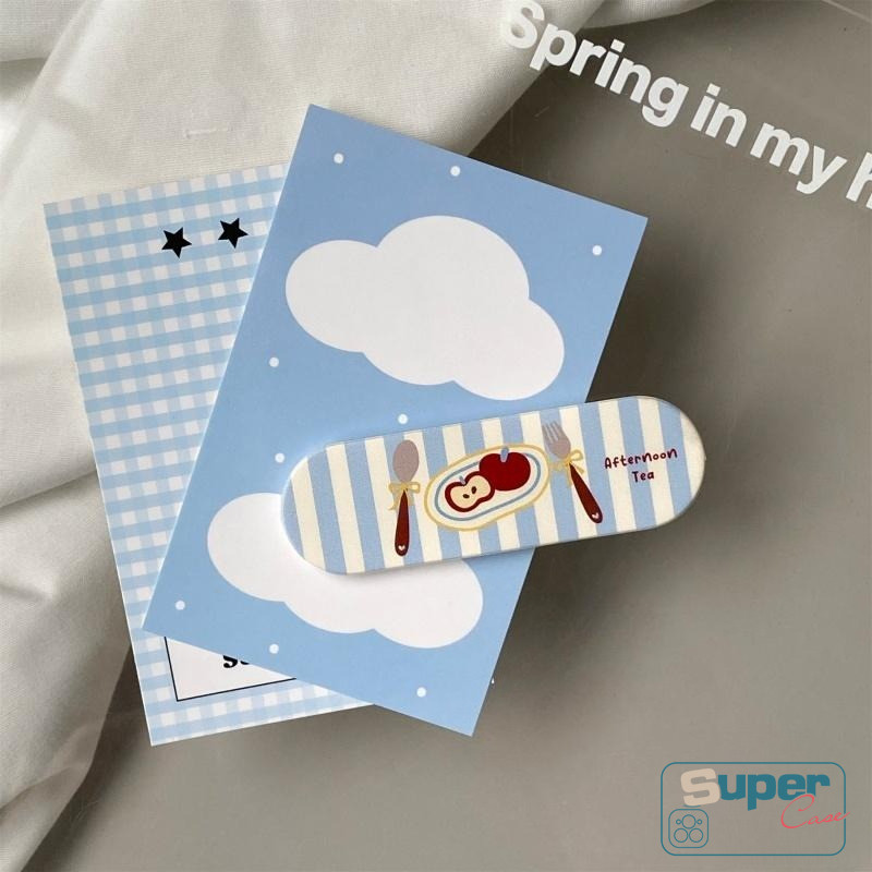 （Giá đỡ điện thoại）Hoạt Hình Thời Trang Dễ Thương Mèo Con Chim Cánh Cụt Thỏ Snoopy Nơ Queer Cỏ Ba Lá Kẻ Sọc Món Tráng Miệng Cupcake Trái Cây Ngôi Sao Sọc Gấu Piano Chìa Khóa Bé Trai Cô Gái Chick Puppy Band-Aid Giá Đỡ Điện Thoại