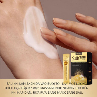 Mặt Nạ Ngủ Collagen Trắng Da Chống Lão Hóa 4ml*20pcs Giúp giảm nếp nhăn Thu nhỏ lỗ chân lông và giữ ẩm cho da thiện