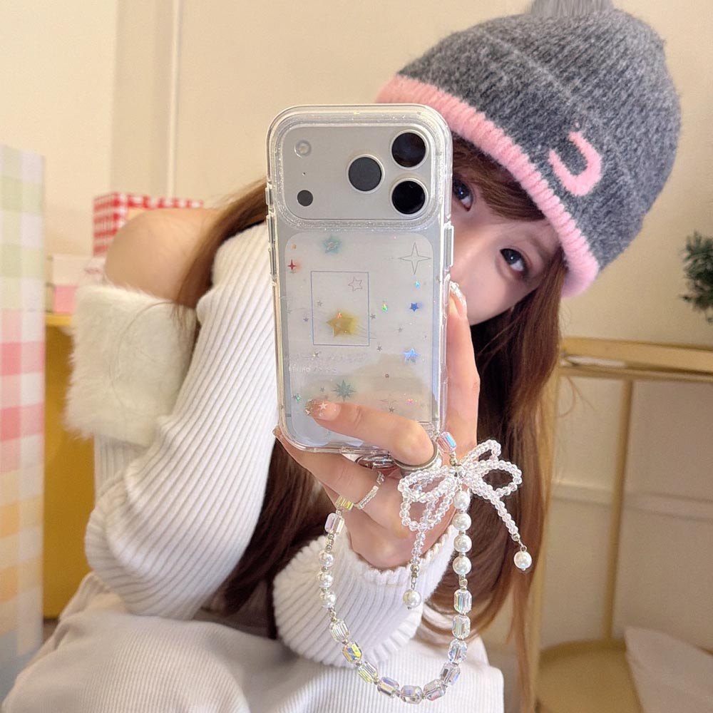 Ốp Lưng Cứng Tương Thích Với iPhone 13 14 14Pro 14ProMax 15 15Pro 15ProMax 16 16Pro 16ProMax 17 17Pro 17ProMax Vỏ Họa Tiết Ngôi Sao Thiên Hà
