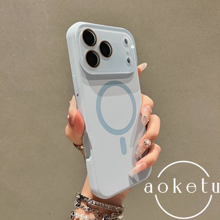 Ốp điện thoại cửa sổ lớn tất cả trong một Apple 17 tức thì phù hợp cho iPhone 17 / 16 / 15 / 14 / 13 silicon lỏng hút từ tính bao gồm tất cả vỏ da chống rơi và chống bụi bẩn