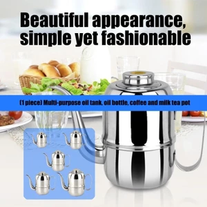 Bình bếp đa năng bằng thép không gỉ để đựng gia vị pha chế cà phê bằng dầu chính xác