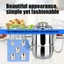 Bình bếp đa năng bằng thép không gỉ để đựng gia vị pha chế cà phê bằng dầu chính xác