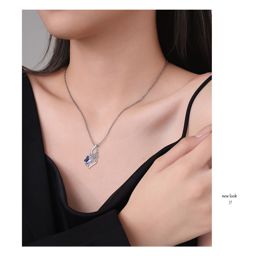 Vòng cổ bướm thời trang lãng mạn phong cách châu Âu và Mỹ