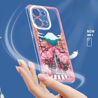 INS Phong Cảnh Phong Cách Nhật Bản Cho Xiaomi MI 15T 11 Lite POCO F7 M7 Pro 5G F5 X6 X7 X3 X5 GT NFC F3 Vỏ Silicon Mềm Trong Suốt