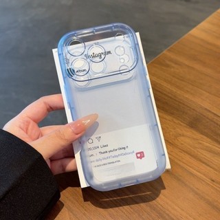 Ốp điện thoại chống rơi trong suốt pha lê Thích hợp cho iPhone 17 16 15 14 13 12 11 Pro Max 14 15 Plus Vỏ bảo vệ túi khí màu kẹo