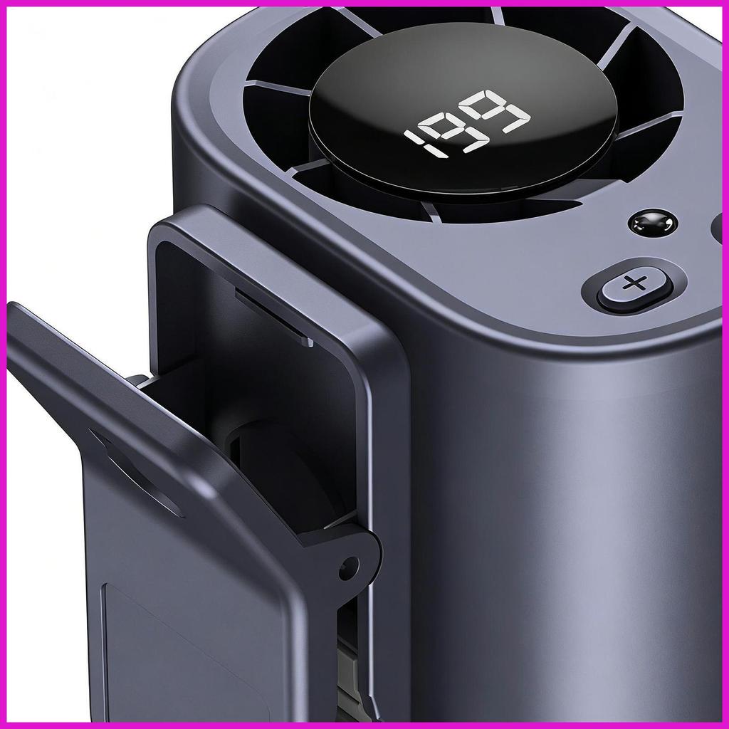 Quạt Cá Nhân 199 Tốc Độ Xoay 360 Làm Mát Di Động Quạt Cầm Tay Phụ Kiện Du Lịch Cho Xe Ô Tô Văn Phòng lyuvn
