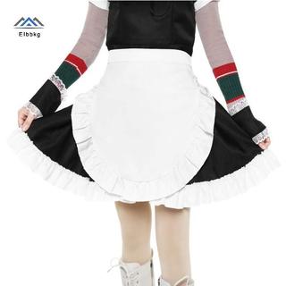 Tạp Dề Nửa Eo ELBBKG Cho Trẻ Em Bé Gái Tạp Dề Xù Vui Vẻ Với Nhà Thơ Nấu Ăn Nhà Bếp Chơi Mới