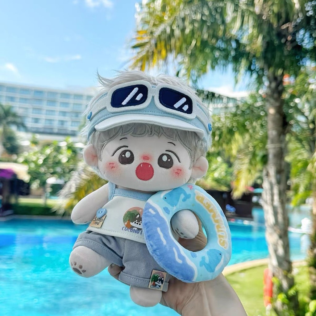 Quần Áo Cho Bé 20cm Dừa Đảo Bất Tử Búp Bê Cotton Quần Áo Dễ Thương Thay Thế Phù Hợp Với Búp Bê Trang Phục Búp Bê Không Có Thuộc Tính