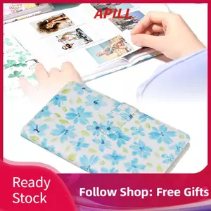 Apill 96 Pockets 3in Album ảnh Hộp lưu trữ ảnh tức thì đa chức năng mini cho 11 9 7s 25 70 90 (Bơ)