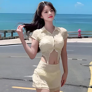 Đồ bơi nữ thời trang với thiết kế tummy control và đệm nâng đỡ - Combo 3 bộ