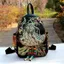 Túi thêu nữ 66789 / Túi vải Trung Quốc / 26 * 12 * 35cm / Túi nữ du lịch giải trí / Túi thêu / Túi nữ cổ điển đính sequin / Túi đi học thời trang hoa mẫu đơn Phoenix / Ba lô CX