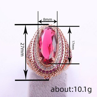 Nhẫn Ruby kim cương phong cách châu Âu và Mỹ mới nhất