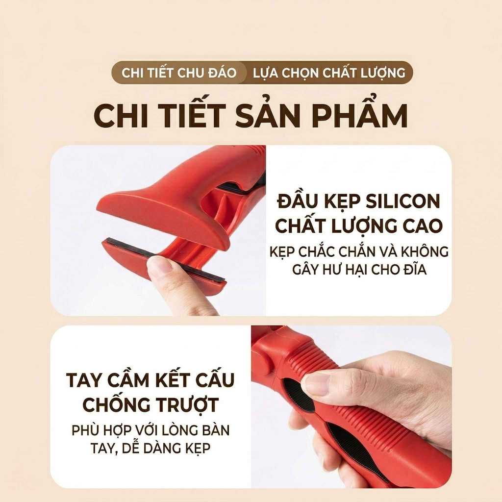Kẹp Gắp Bát Đĩa Chống Bỏng 3 Trong 1 Đa Năng Dụng Cụ Nhà Bếp Lấy Đồ Nóng Tiện Lợi