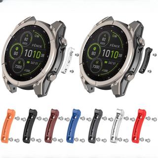 Đồng hồ Bên Khung Bảo Vệ Kim Loại Cản Cho Garmin Fenix 8 47MM / 51mm / Tactix 8 / Quatix 8 Khung Hợp Kim Chống Rơi Bảo Vệ