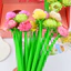Sáng Tạo Hình Hoa Hồng Lắc Happy Soft Gel Bút 0.5mm Sinh Viên Văn Phòng Phẩm Bút Chữ Ký Ngày Nhà Giáo Quà Tặng 3C5O