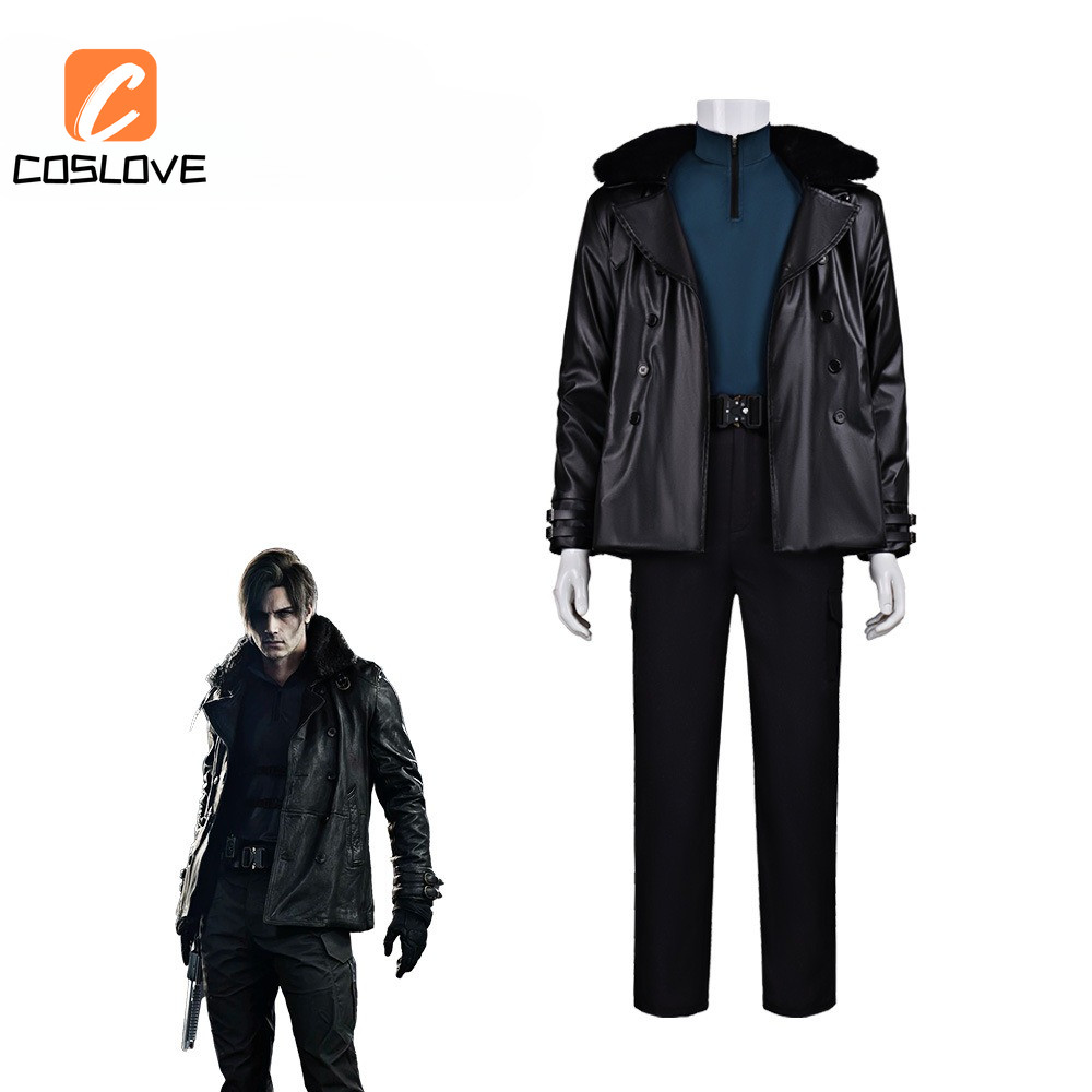 Resident Evil 9 Requiem Leon S Kennedy Cosplay Quần Áo Trọn Bộ Trang Phục Trang Phục Cho Người Đàn Ông Trò Chơi Da Thường Đảng Cosplay
