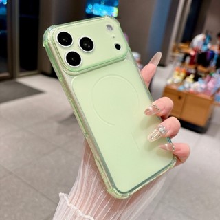 Trong Suốt Chống Sốc Cho iPhone 17promax 17 17Pro Vỏ 16 15 14 13 12 Pro Max 17Pro 16Plus 14 15 Vỏ Điện Thoại Trong Suốt Mờ Mờ Bảo Vệ Camera